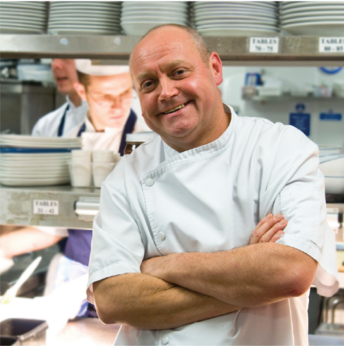 Steven Doherty the first 3 Michelin Star Englishman, worked under the roux brothers - guest chef dinner at The Art School Restaurant